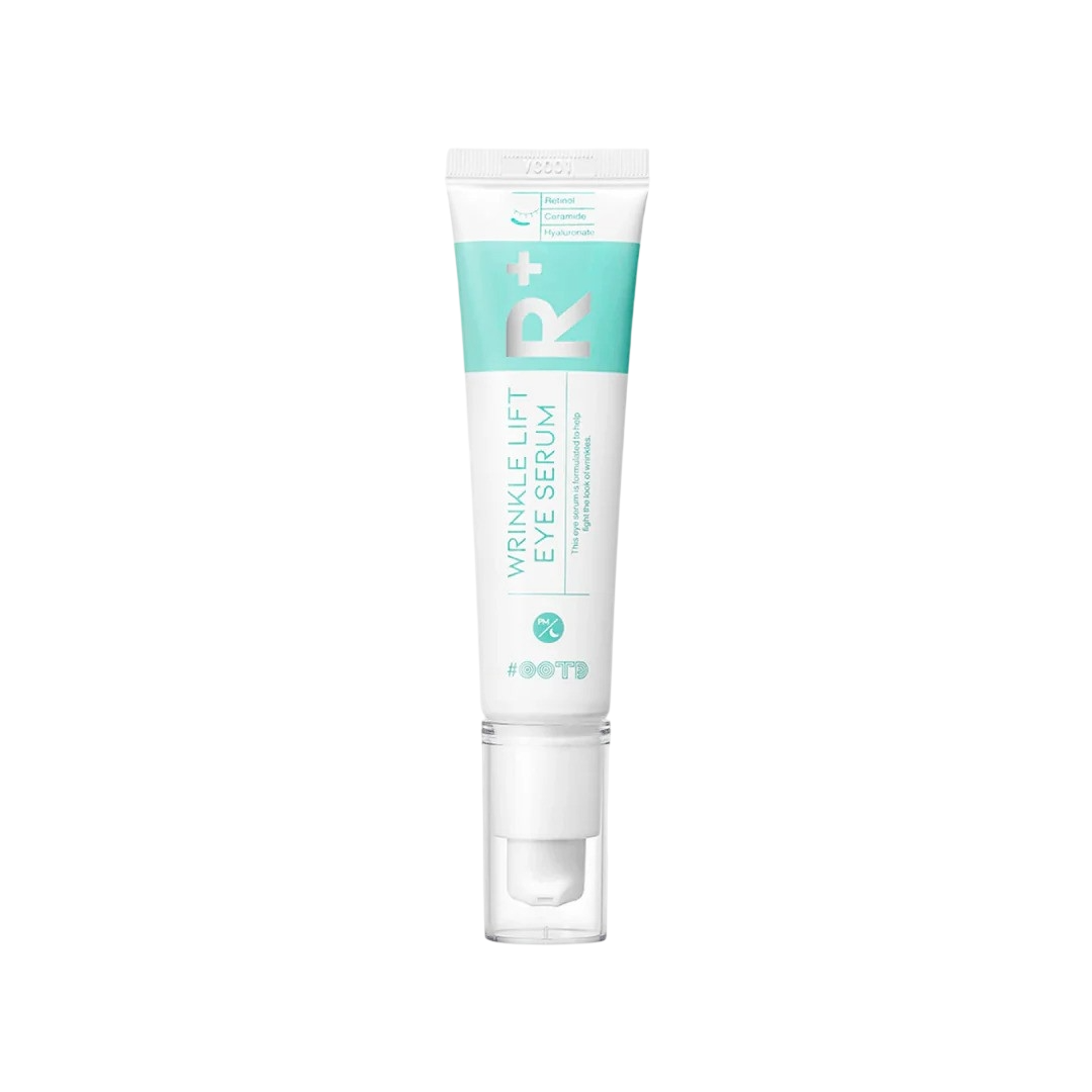 #OOTD, R+, Niacinamide, Anti-Wrinkle, Morning & Evening, Eye Serum, 30 ml