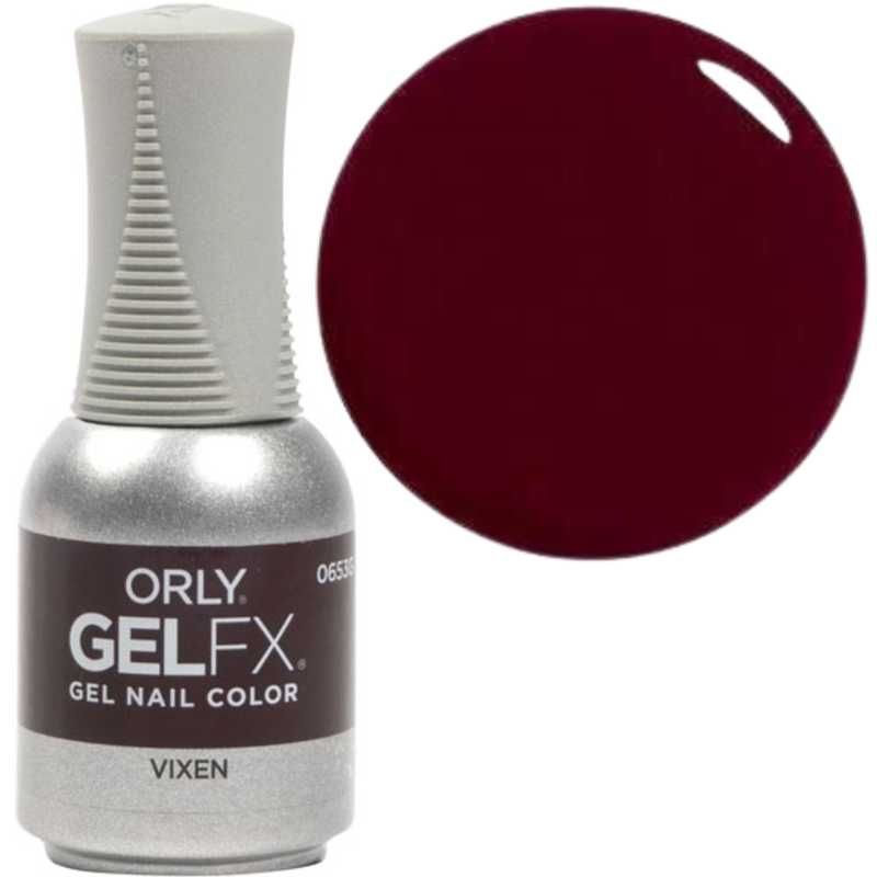 Orly, Gelfx, Glossy, Semi-Permanent Nail Polish, Vixen, 18 ml