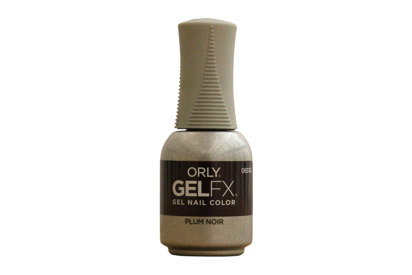 Orly, Gelfx, Shiny, Semi-Permanent Nail Polish, Plum Noir, 18 ml
