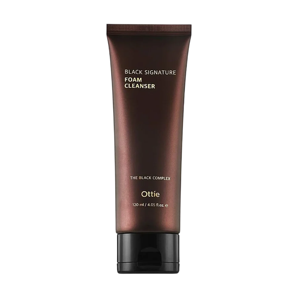 Ottie, Black Line, Cleansing & Nourishing, Cleansing Foam, 120 ml