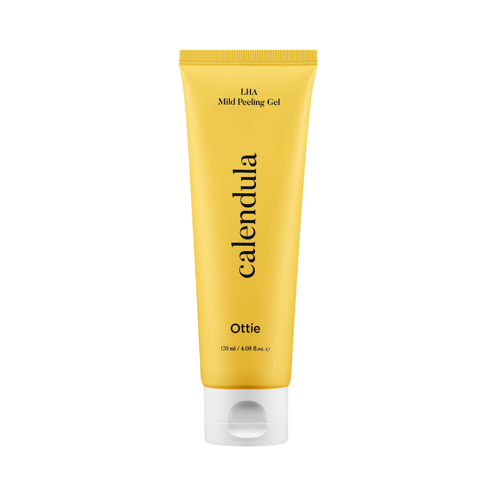 Ottie, Calendula, Soothing, Exfoliating & Moisturising, Peeling Gel, 120 ml