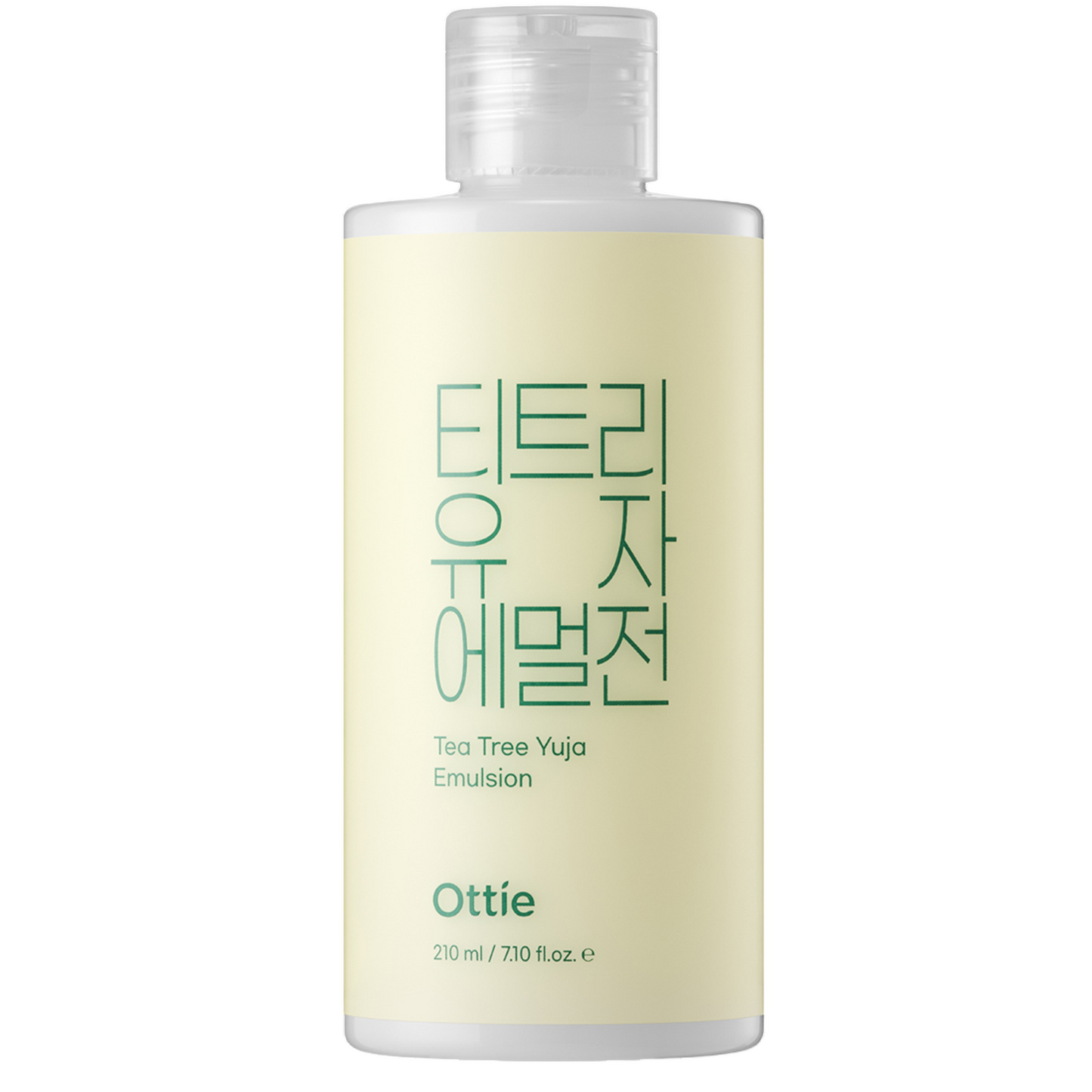 Ottie, Tea Tree Yuja, Hydrating, Day & Night, Emulsion, Face, 210 ml
