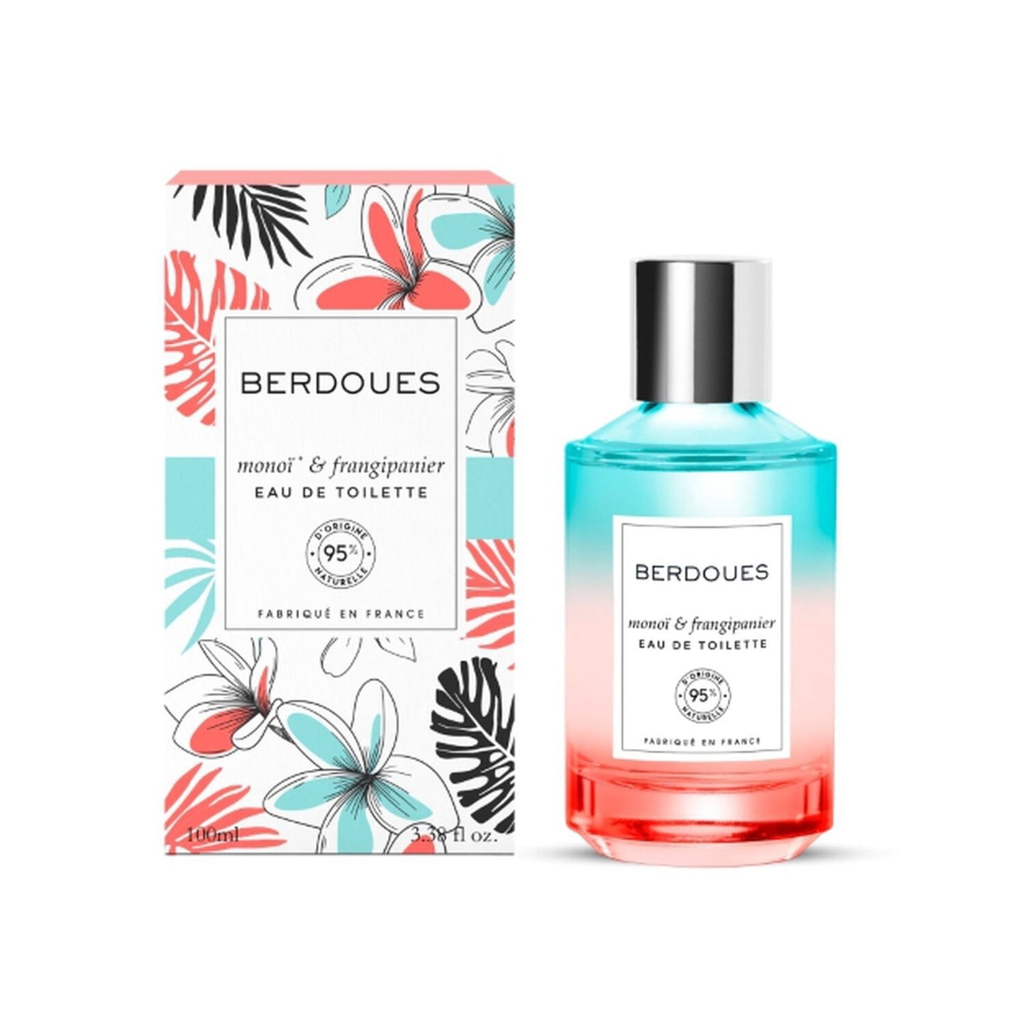 Parfums Berdoues, Monoi & Frangipanier, Eau De Toilette, Unisex, 100 ml