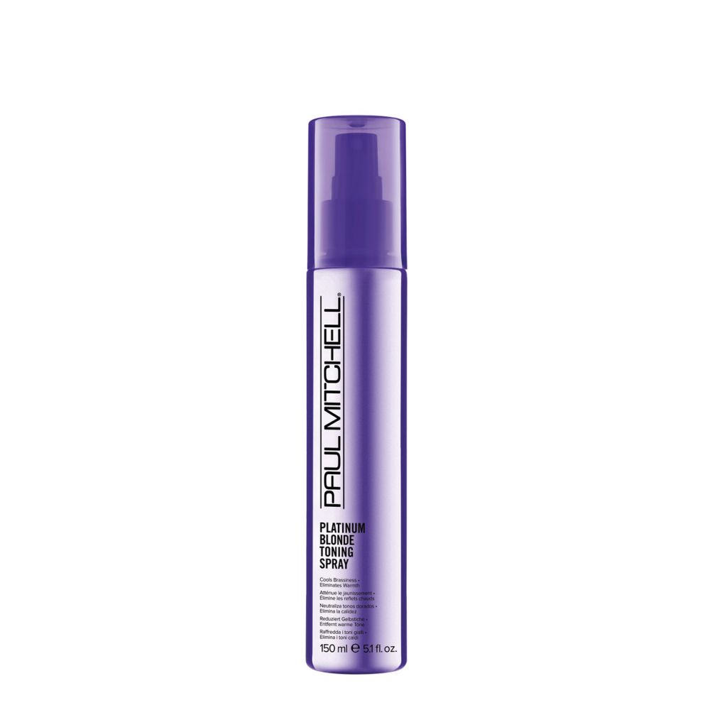 Paul Mitchell, Blonde Platinum Blonde, Paraben-Free, Hair Toning Spray, For Blonde/Highlighted/Gray Or White