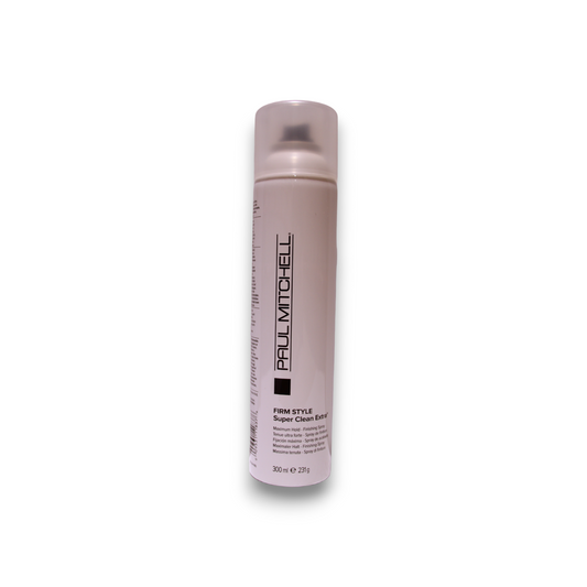 Paul Mitchell, Firm Style Super Clean Extra, Paraben-Free, Hair Spray, Finishing, Maximum Hold, 300 ml