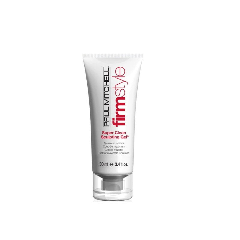 Paul Mitchell, Firm Style Super Clean Sculpting, Paraben-Free, Hair Styling Gel, For Styling, Firm Hold, 100
