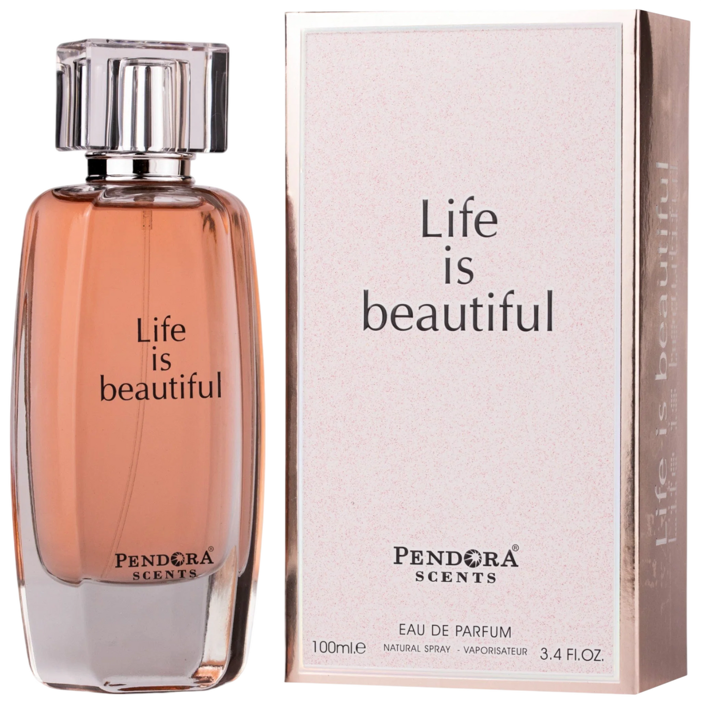 Pendora Scents, Life Is Beautiful, Eau De Parfum, Unisex, 100 ml