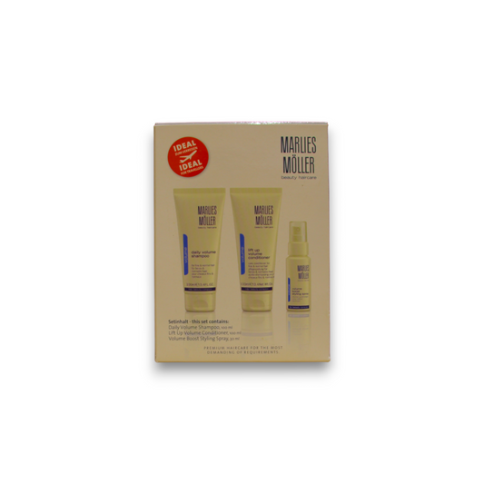 Perfect Volume Set Marlies Moller: Daily Volume, Hair Shampoo, 100 ml + Lift-Up, Hair Conditioner, For Volume