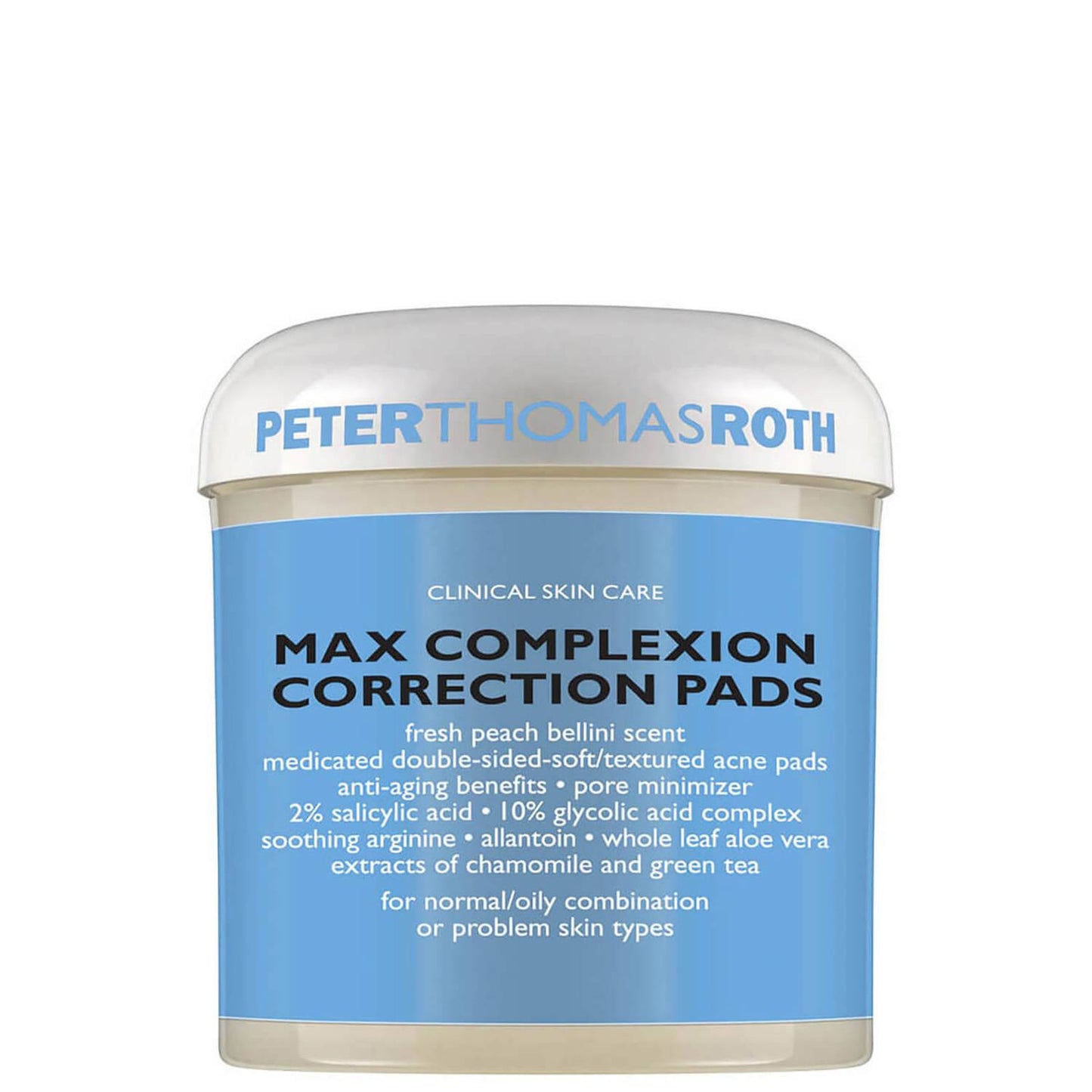 Peter Thomas Roth, Goodbye Acne, Pore Minimizing, Cleansing Pads, 60 pcs, *Tester