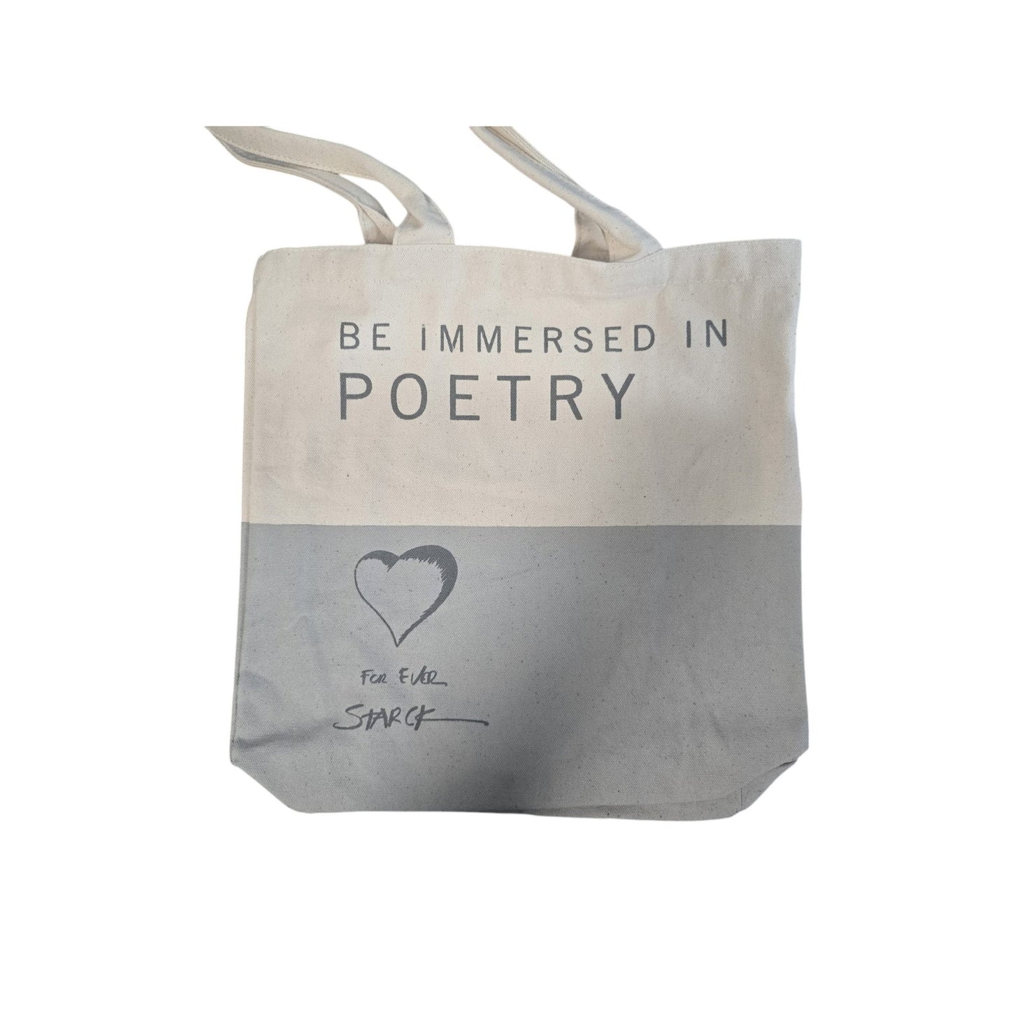 Philippe Starck, For Ever, GWP Textile Bag, Cream