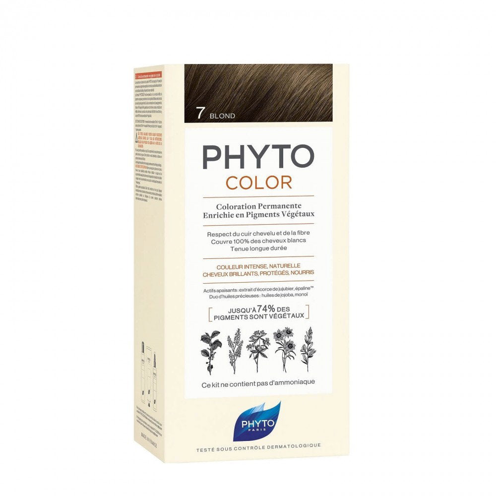 Phyto, Color, Permanent Hair Dye, 7 , 50 ml