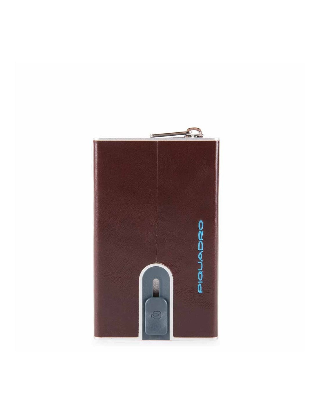 Piquadro, Blue Square Card Holders