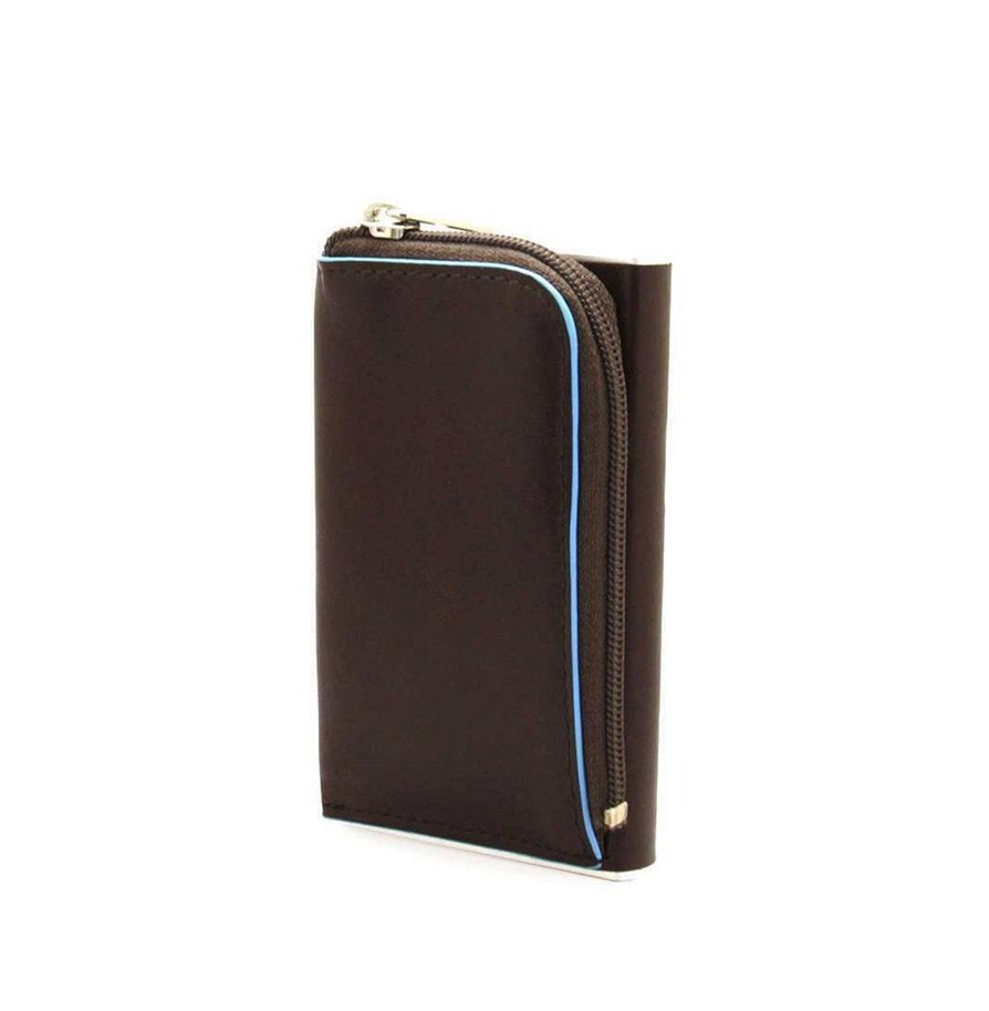Piquadro, Blue Square Card Holders - view 2