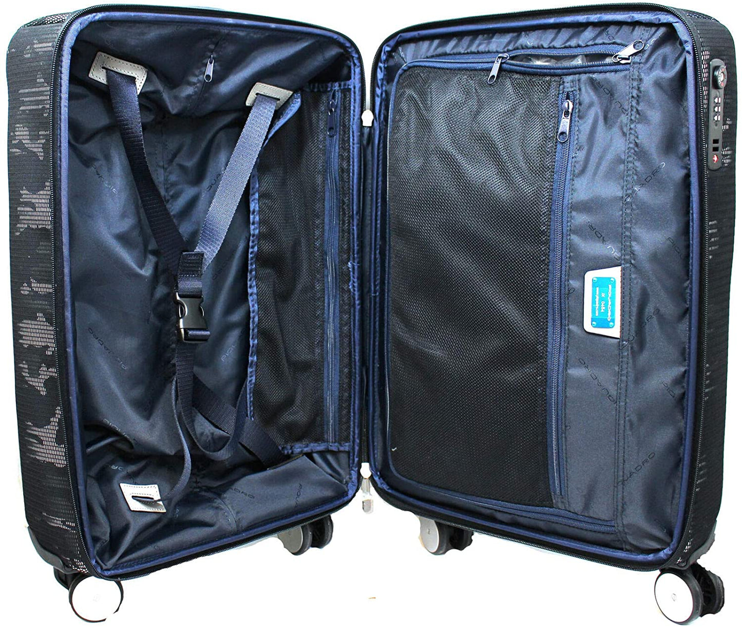 Piquadro, Four-Wheel, Cabin Textile Trolley, Camouflage - view 2