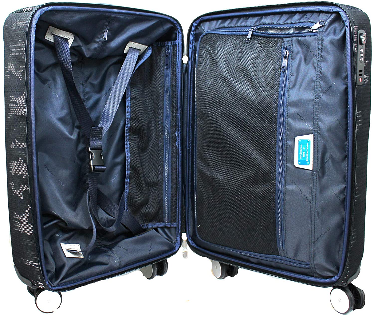 Piquadro, Four-Wheel, Cabin Textile Trolley, Camouflage - view 2