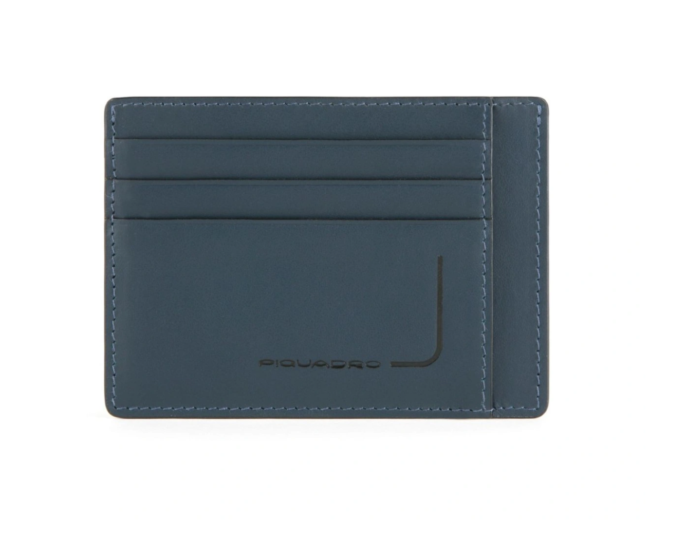 Piquadro, Piquadro, Leather Card Holder, RFID Anti-Fraud Protection, For Men
