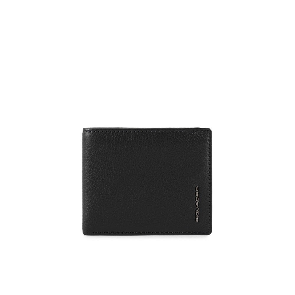 Piquadro, Piquadro, Leather Wallet, Blue, For Men