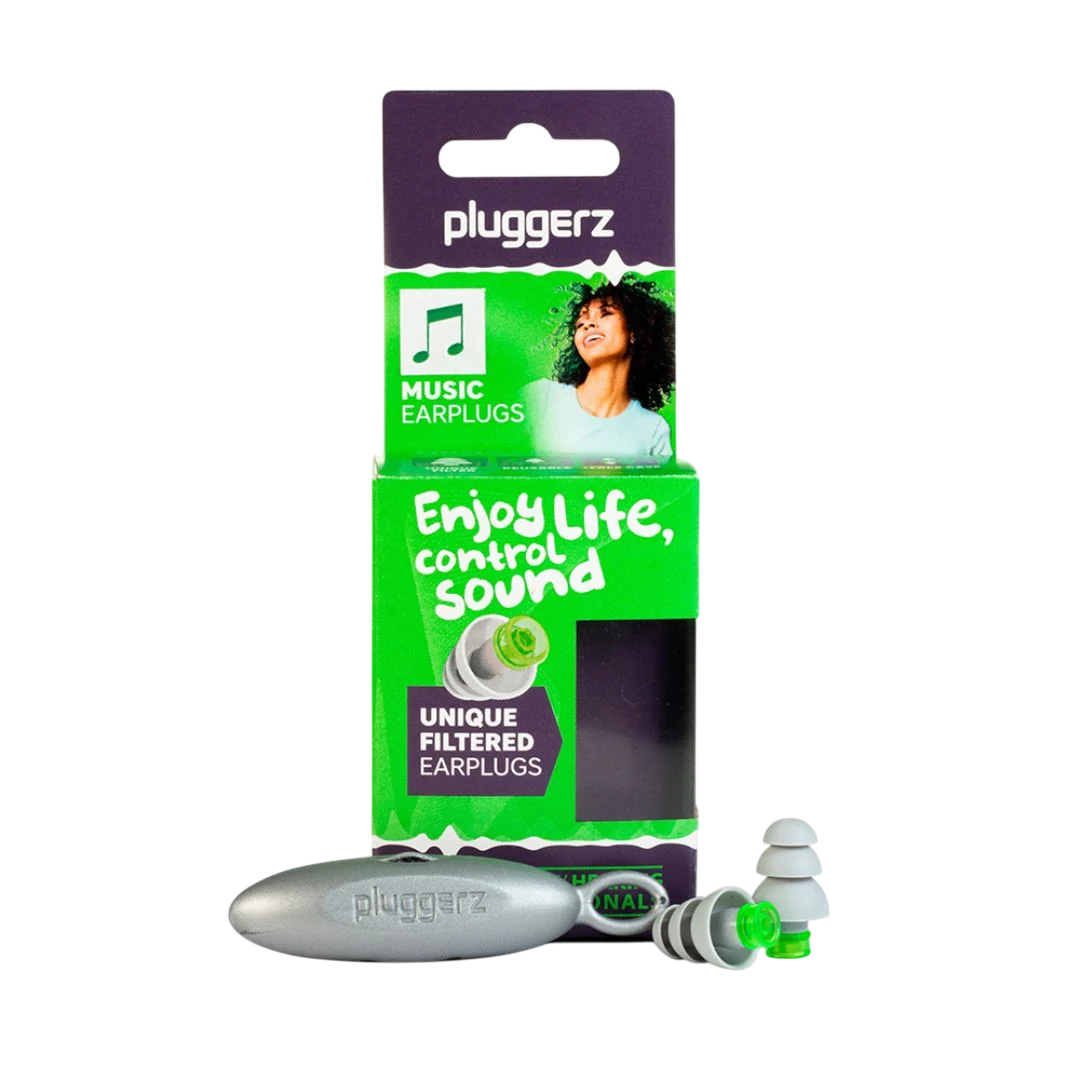 Pluggerz, Music, Sound Control, Earplugs, 2 pcs