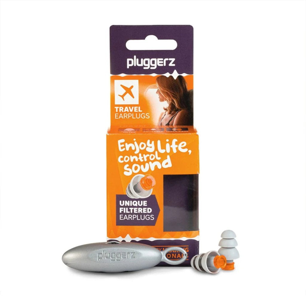 Pluggerz, Travel, Earplugs, 2 pcs