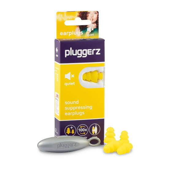 Pluggerz, Quiet, Earplugs, 4 pcs