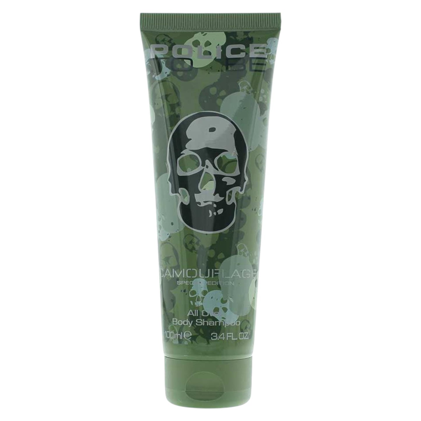Police, To Be Camouflage, Soft, Body Wash, All Over Body, 100 ml