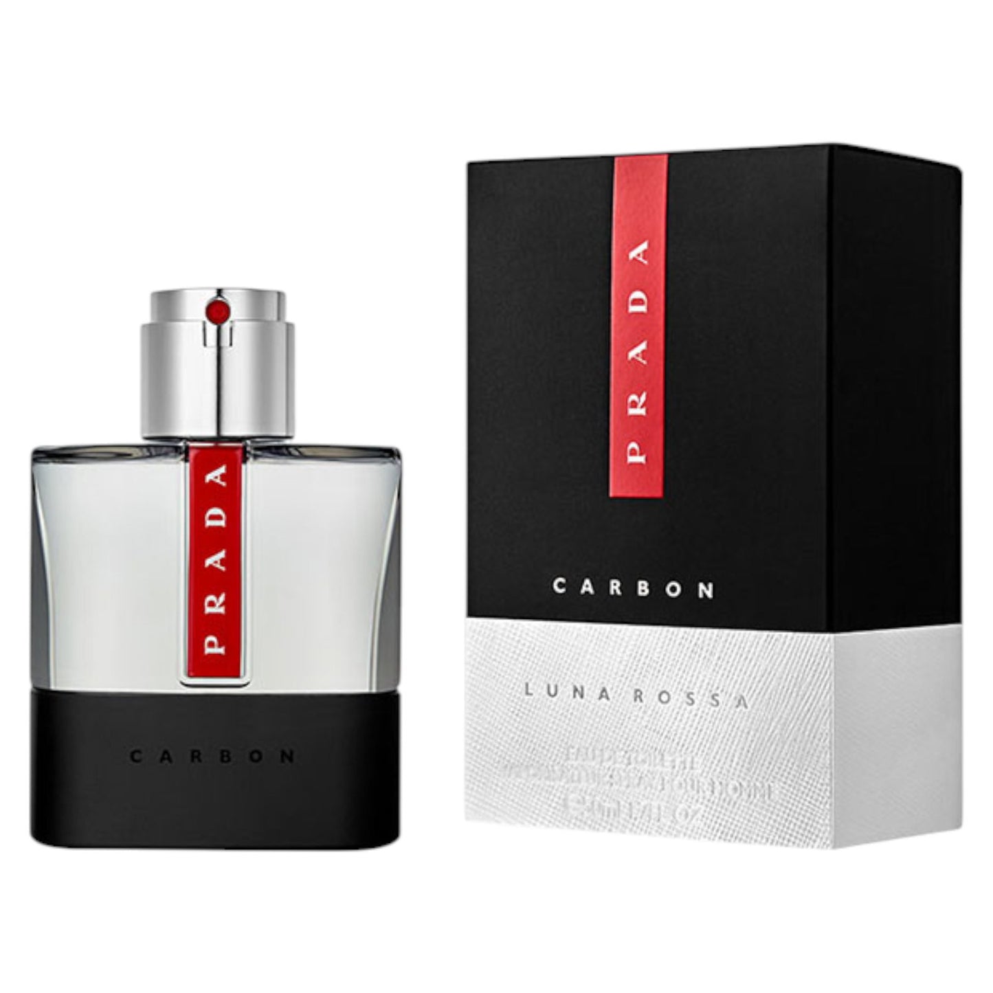 Prada, Luna Rossa Carbon, Eau De Toilette, For Men, 50 ml