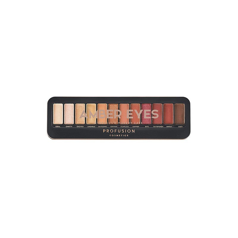 Profusion Cosmetics, Profusion, Eyeshadow Palette, Amber Eyes, 25 g