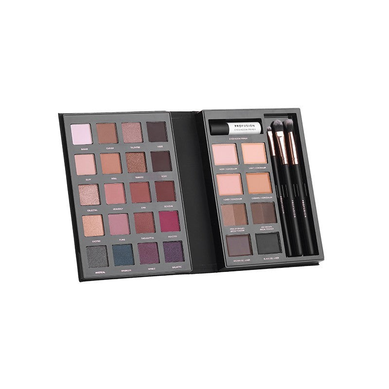 Profusion Cosmetics, Pro Eyes Kit, Eyeshadow Palette, 100 g