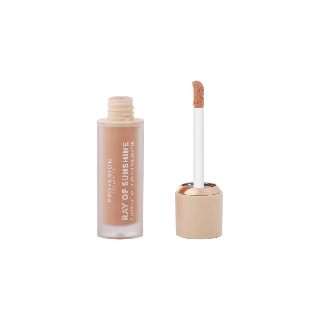 Profusion Cosmetics, Ray Of Sunshine, Natural Glow, Liquid Highlighter, Golden Hour, For Face, 4 ml