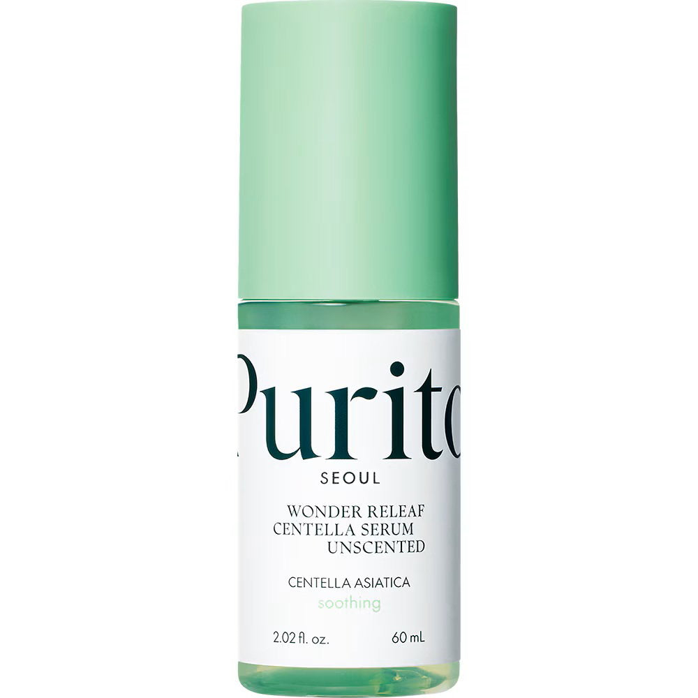 Purito, Wonder Releaf Centella, Soothing & Calming, Day & Night, Serum, For Face, 60 ml