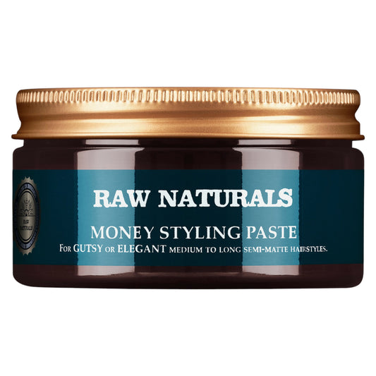 Raw Naturals, Money Styling, Paraben-Free, Hair Styling Paste, Firm Hold, Medium to high, Hair, 100 ml