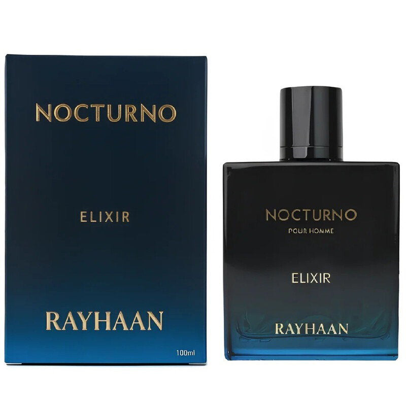 Rayhaan, Nocturno Elixir, Eau De Parfum, For Men, 100 ml