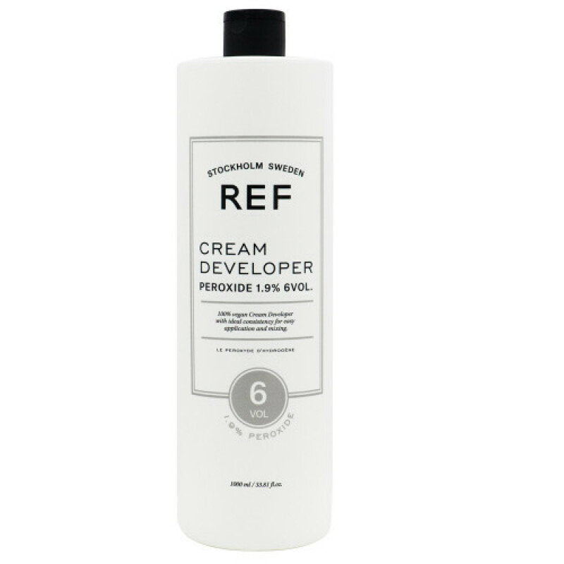 Ref Stockholm, Peroxides, Developer, Hair Oxidant Lotion, 1.9%, 6 vol, 1000 ml