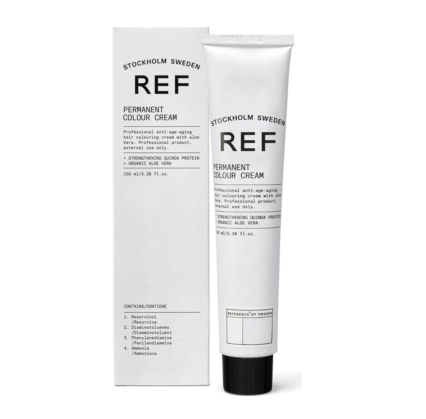 Ref Stockholm, Permanent Colour, Vegan, Permanent Hair Dye, Neutral Corrector, 100 ml - view 2