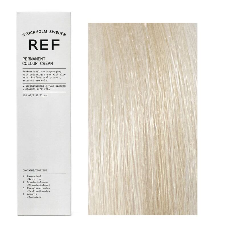 Ref Stockholm, Permanent Colour, Vegan, Permanent Hair Dye, 10.1 Extra Light Ash Blonde, 100 ml - view 2