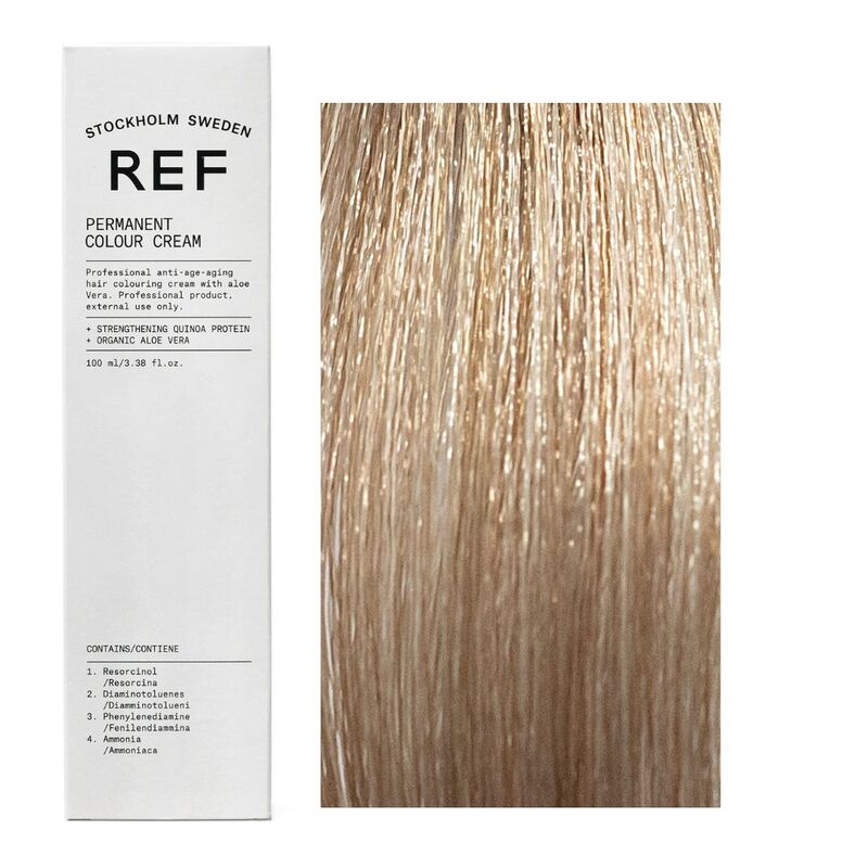 Ref Stockholm, Permanent Colour, Vegan, Permanent Hair Dye, 10.21 Extra Light Pearl Ash Blonde, 100 ml