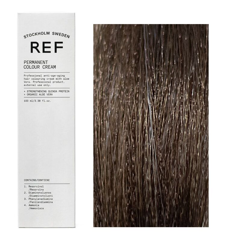 Ref Stockholm, Permanent Colour, Vegan, Permanent Hair Dye, 5.1 Light Ash Brown, 100 ml - view 2