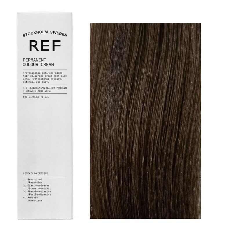 Ref Stockholm, Permanent Colour, Vegan, Permanent Hair Dye, 6.0 Dark Blond, 100 ml - view 2