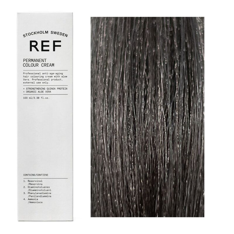 Ref Stockholm, Permanent Colour, Vegan, Permanent Hair Dye, 6.11 Medium Smoky Ash, 100 ml - view 2