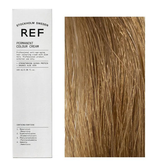 Ref Stockholm, Permanent Colour, Vegan, Permanent Hair Dye, 7.00 Intense Natural Blonde, 100 ml