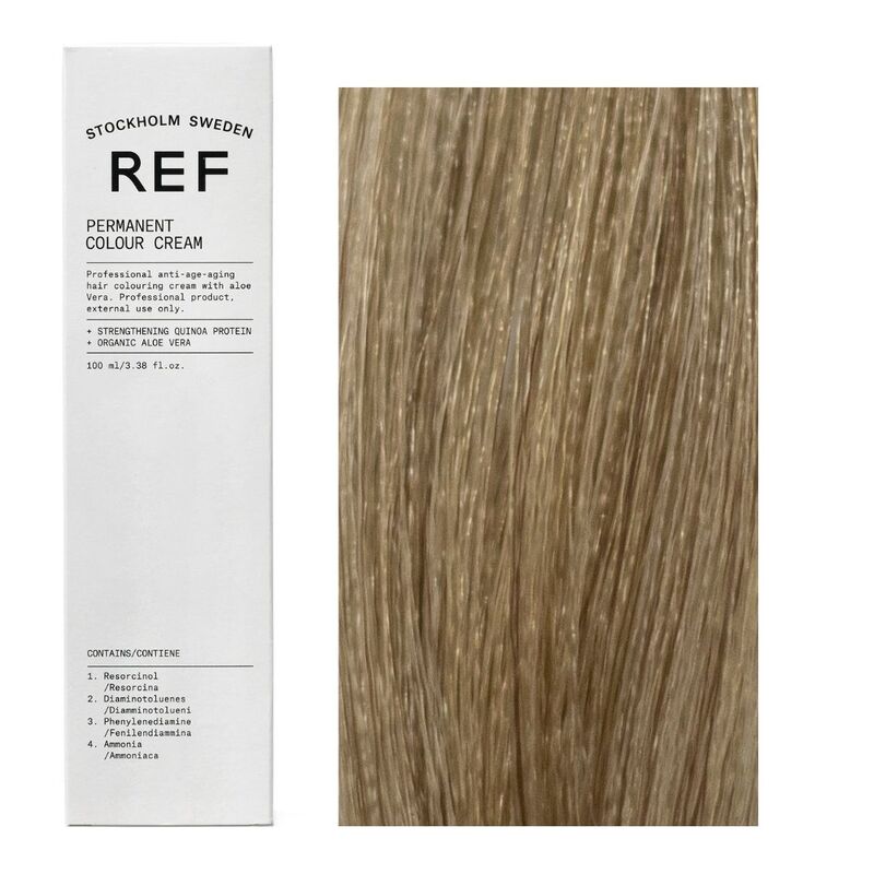 Ref Stockholm, Permanent Colour, Vegan, Permanent Hair Dye, 8.0 Light Blonde, 100 ml - view 2