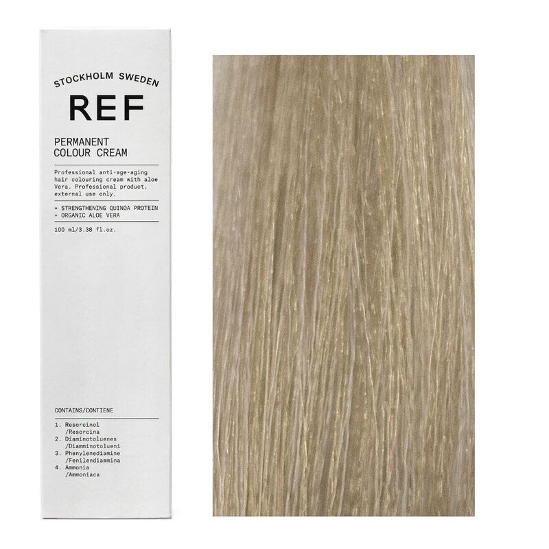 Ref Stockholm, Permanent Colour, Vegan, Permanent Hair Dye, 9.1 Very Light Ash Blonde, 100 ml - view 2