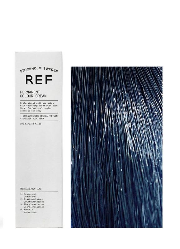Ref Stockholm, Permanent Colour, Vegan, Permanent Hair Dye, Blue Corrector, 100 ml