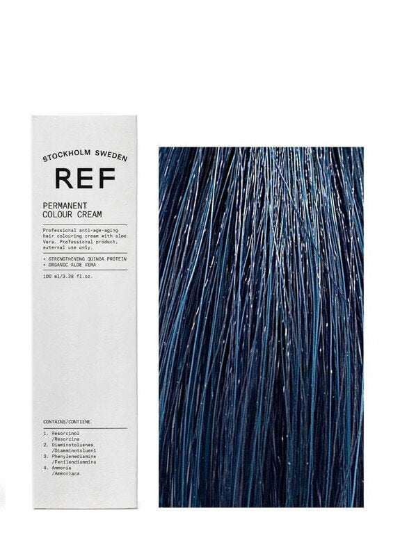 Ref Stockholm, Permanent Colour, Vegan, Permanent Hair Dye, Cobalt, 100 ml - view 2