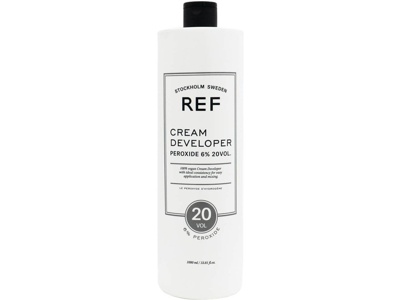 Ref Stockholm, Peroxides, Developer, Hair Oxidant Lotion, 6%, 20 vol, 1000 ml
