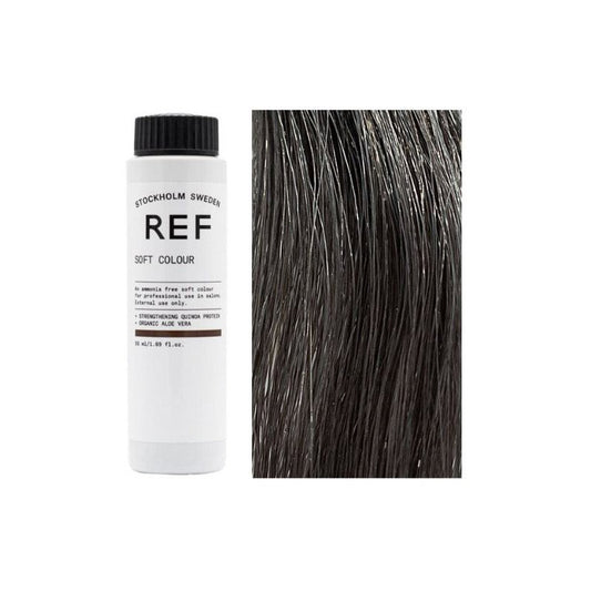 Ref Stockholm, Soft Colour, Vegan, Demi-Permanent Hair Dye, 6.11 Medium Cool Ash, 50 ml