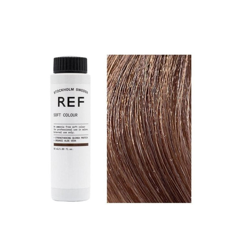 Ref Stockholm, Soft Colour, Vegan, Demi-Permanent Hair Dye, 6.4 Dark Copper Blonde, 50 ml - view 2