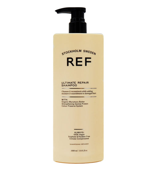 Ref Stockholm, Ultimate Repair, Sulfates-Free, Hair Shampoo, Repairing & Strengthening, 1000 ml