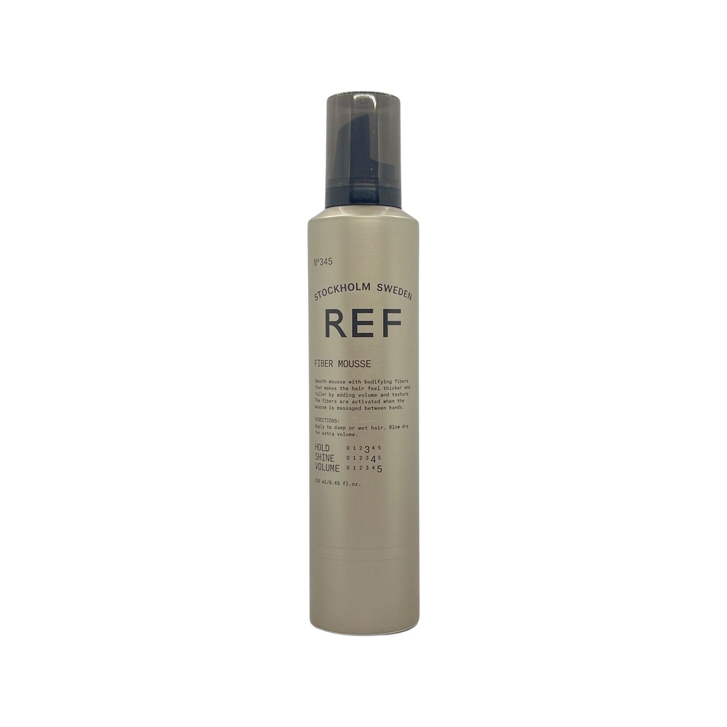 Ref Stockholm, Volume & Bodifying No.345, Vegan, Hair Styling Mousse, For Volume & Texture, Medium Hold, 250