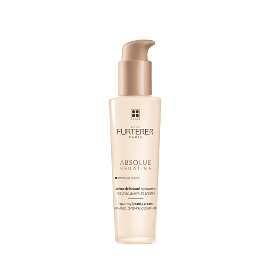 Rene Furterer, Absolue Keratine, Natural, Hair Leave-In Cream Treatment, Repairing, 100 ml